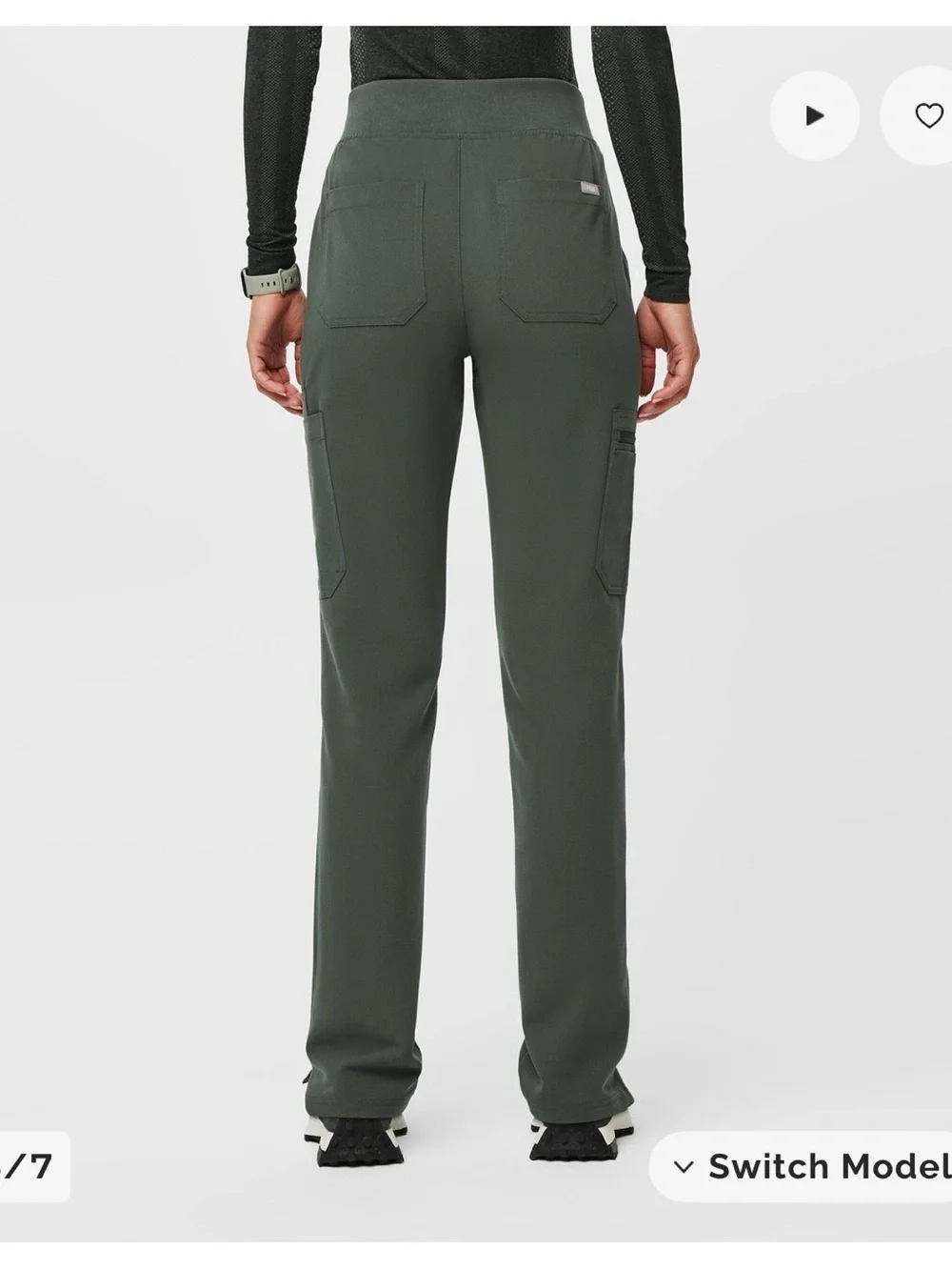 Figs Yola high-rise slim